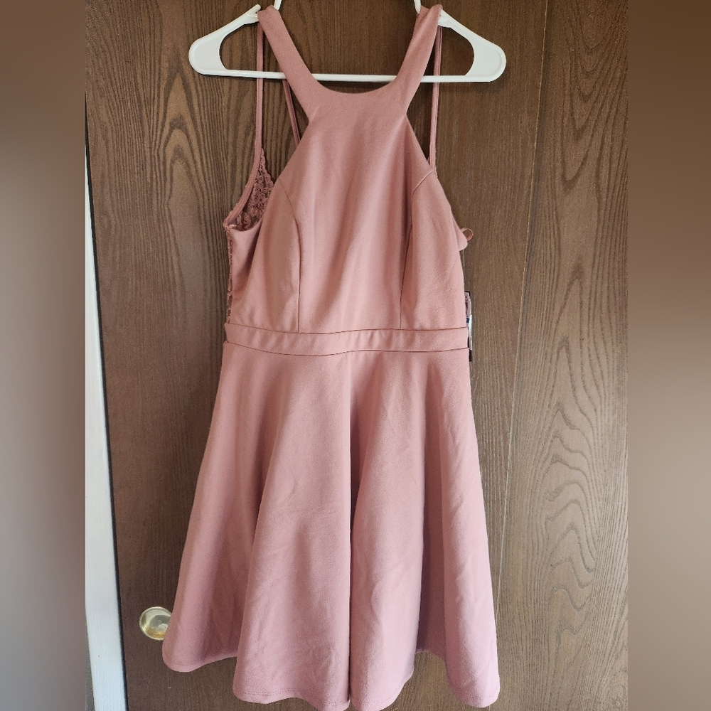 City Studios Coral Sleeveless Dress